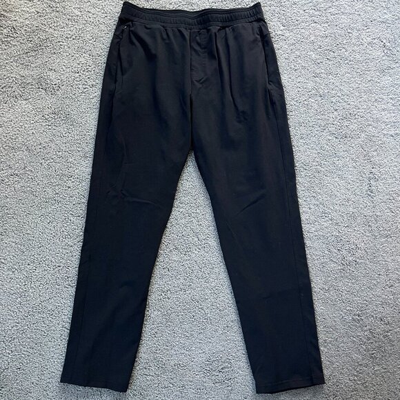 PUBLIC REC DAYMAKER MEN'S PULL ON STRAIGHT LEG PANTS - W 36 X L 32  EUC Black - Picture 1 of 11